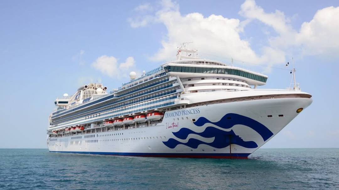 Встреча с командой 22.04.2025  с борта круизного лайнера  Diamond #Princess Cruises