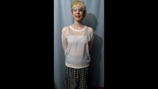 Актриса Ирина Александрина́. Пародия на Елену Малышеву.