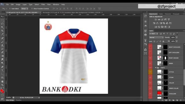 Fantasy Kit Persija Jakarta Design Proces (FREE MOCKUP)
