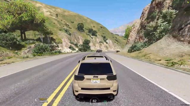 Jeep Grand Cherokee Trackhawk SRT POV | GTA 5 FiveM