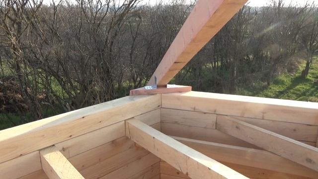 Новости :: 16 :: Стены и крыша гостевого дома