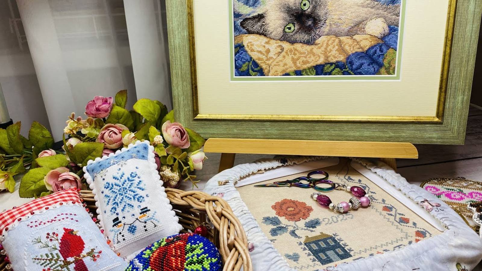 25.Продвижение январских стартов/VS/Dimensions/Вышивка бисером/Покупки/Мой вызов/Оформление вышивки