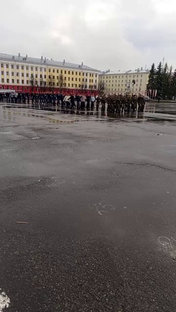 тренировки перед 9 мая