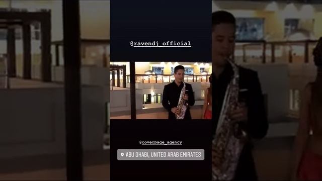 Stories Instagram Private Party In Abu Dhabi (Arhur Mauzer Sax)