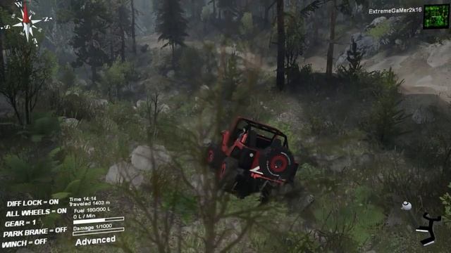 Spintires.DCMT.Trailhead Preserve Map Hunting Challenge Part One
