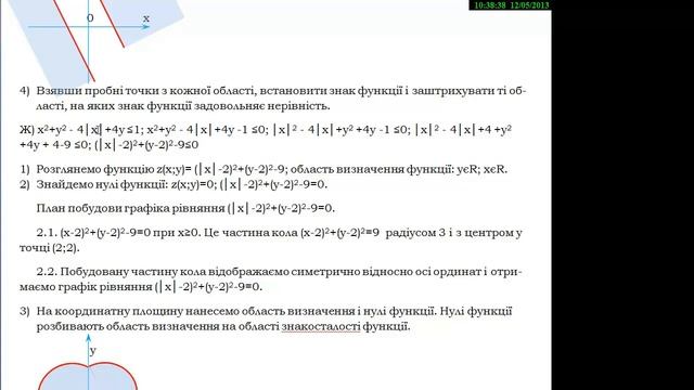 Урок №2 5  Приклади розв'язування нерівностей з двома змінними