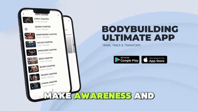 Тренировка с Чарльзом Гласс. Пресс