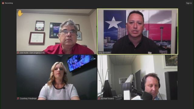 Tony Gonzales Gives Comment After Declaring Victory In GOP Runoff For US Representative District 23