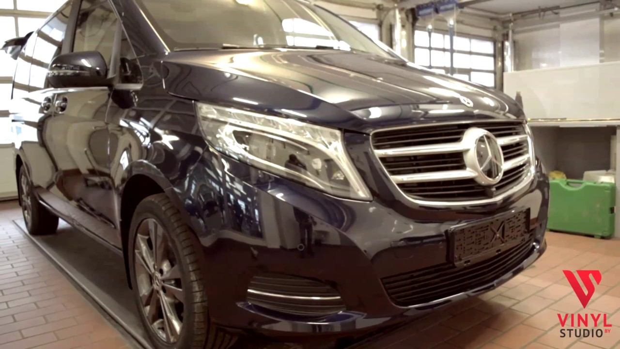 Mercedes Viano 2018 - Защита антигравийной плёнкой