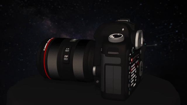 3D Camera Model - Canon EOS 5D Mark-II