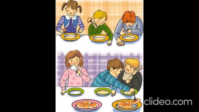 Учимся гарних манер за столом з Незнайком