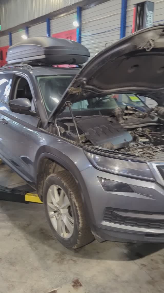 Замена масла в DSG Skoda Kodiaq DQ500