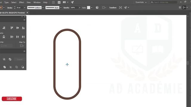 Illustrator Bangla Tutorial: Round Rectangle Logo Idea | রাউন্ড রেক্টেঙ্গেল দিয়ে লোগো আইডিয়া
