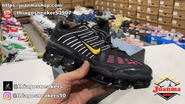 Air VaporMax 360 Black Green Strike Pink Blast CK2718 003