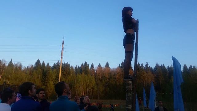 падение полицейского