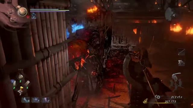 17 Nioh 2 The Complete Edition с ниндзя-тян. Яростный клинок. Босс КАСЯ