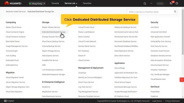 HUAWEI CLOUD Dedicated Distributed Storage Service (DSS): Creating A DSS Disk