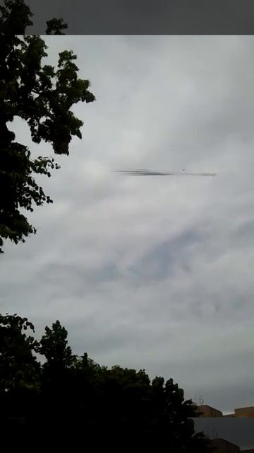 Авиаудар ВВС Украины по Луганску 2.06.2014 по зданию Луганской Областной администрации