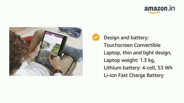 HP Envy X360 Ryzen 5 13.3-Inch 2-in-1 FHD Touchscreen Laptop | ON #AMAZON | LINK IN DESCRIPTION |