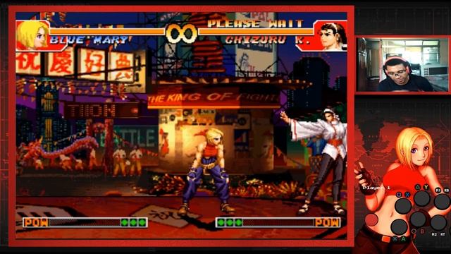 KOF 97 DICAS E COMBOS BLUE MARY