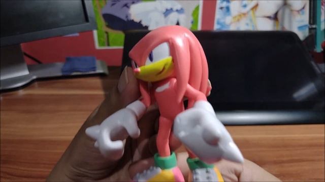 Knuckles Neon - Sonic Figuras ( Unboxing )