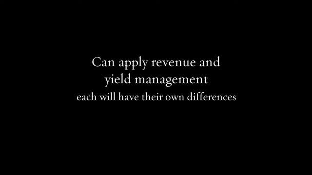 ARMA  - Revenue Management Overview