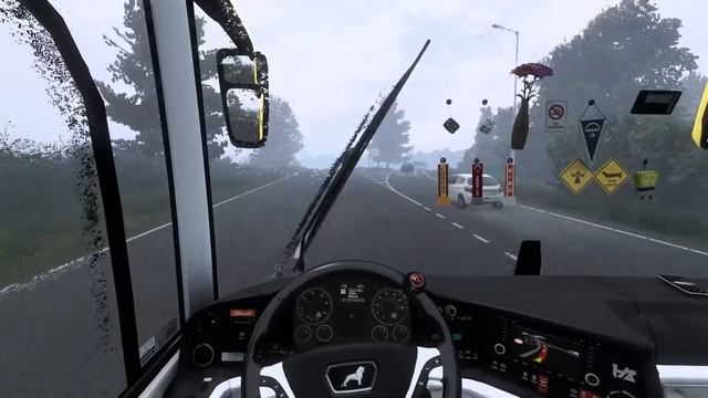 Euro Truck Simulator 2 везем людей из Бухареста в Велико-Тырново