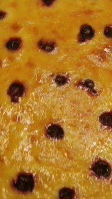 Заливной пирог с ягодами. #сметанник