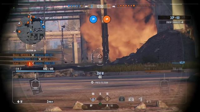 World Of Tanks Gameplay (Xbox Series S)