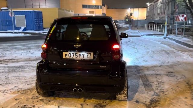 Smart  Fortwo 451 в обвесе Brabus Ultimate