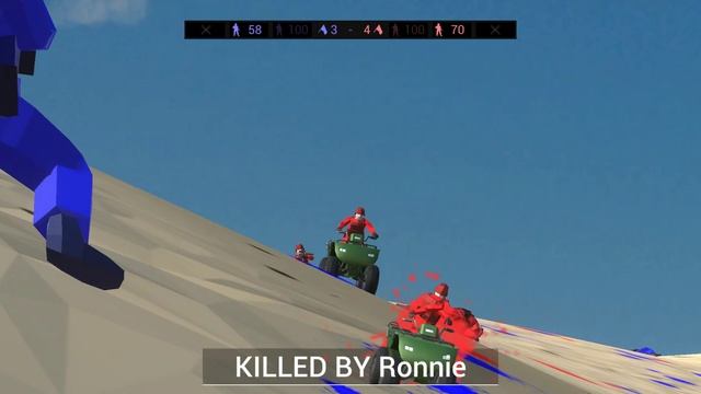 Немцы атакуют Польшу. Битва в пустыне в игре RAVENFIELD