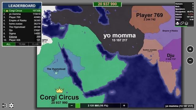 Planning Out Expansion Is The Key To Victory   Territorial IO