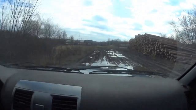 Растаял снег, а где дороги
