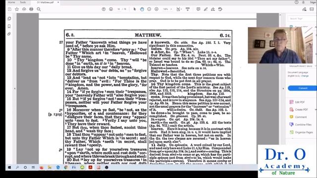 Смысл молитвыОтче наш по библии 1611 года