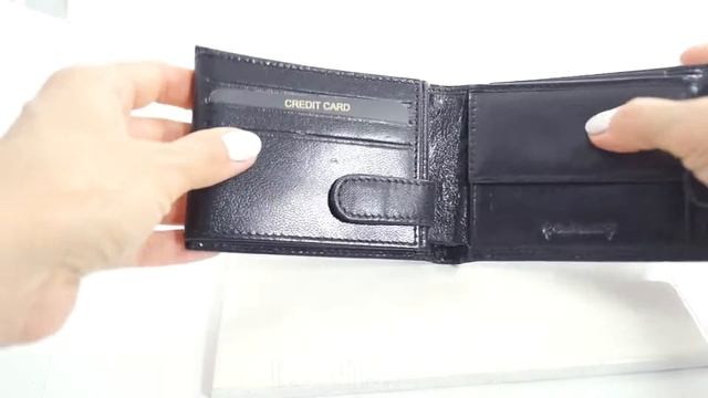 Valentini Nahast Väike Rahakott Meestele / Valentini кожаный небольшой мужской кошелек