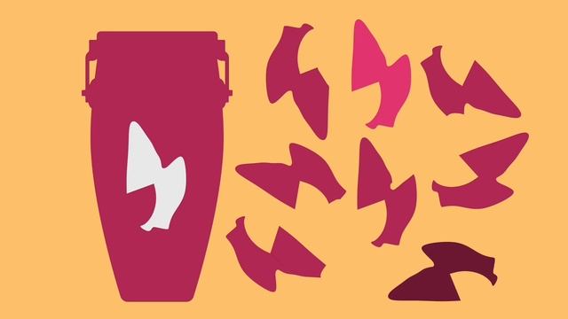 Задание на внимание. Найдите кусочек, который откололся от вазы.