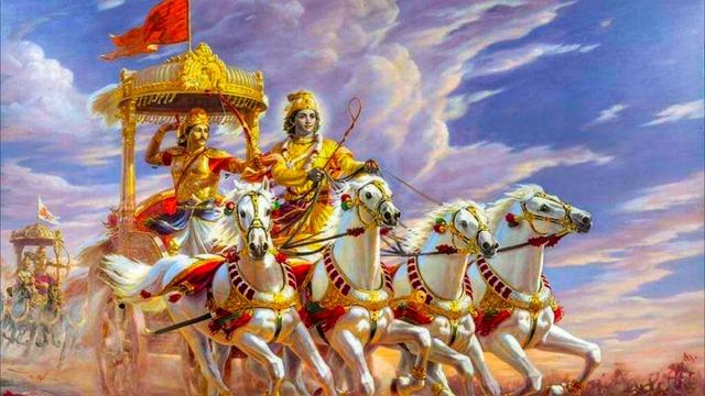 Бхагавад - Гита. Глава 5. Bhagavad Gītā. Chapter 5.