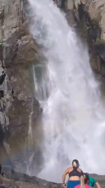 водопад Куркуре .Горный Алтай
