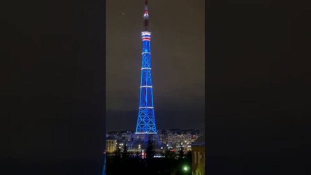 Санкт-петербургская телебашня подсветка Lightwerk