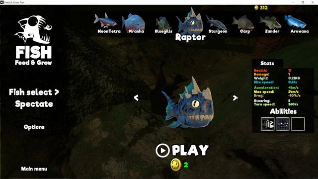 Играю в фид энд гроу фиш на болоте! КАК ВЫЖИТЬ?! Feed And Grow Fish