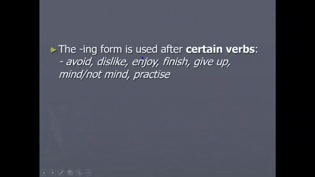 Infinitive Or ING - Explanation