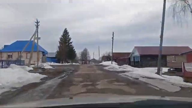 Канашский район, деревня Каликово, Чувашия, апрель 2024