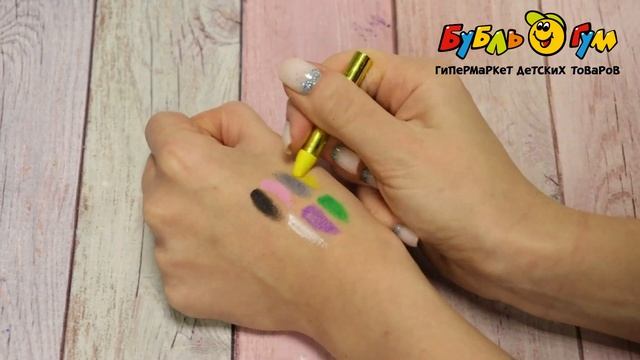 Набор красок-грим в контурных карандашах 8цветов