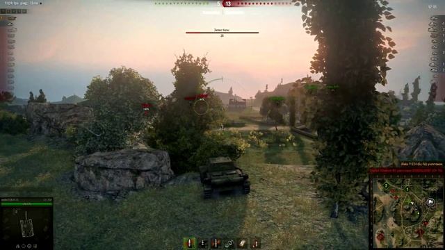 Су76и, просто очень хороший бой.