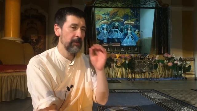 Утренняя программа на день ухода Шрипада Б.Ш. Вайшнава Махараджа.