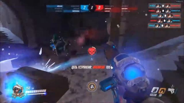 OverWatch 2018 Последний день Ивэнта Снежки!)
