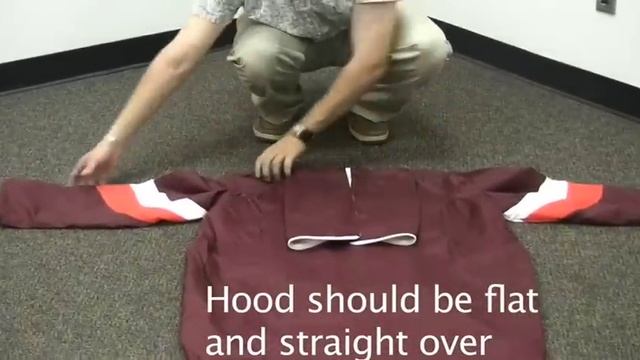 How To Fold Your Marching Virginians Raincoat