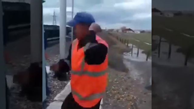 Танцы под стук колес! Крутяг!