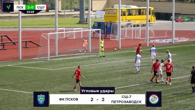 ФК «Псков» – СШ-7 Петрозаводск. 2006 г.р. Обзор. Сезон 2023 года