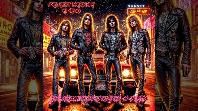 Project Magnus (AI) - Лос Анджелес город Рок-н-Ролла. Glam Metal, '80s Hard Rock